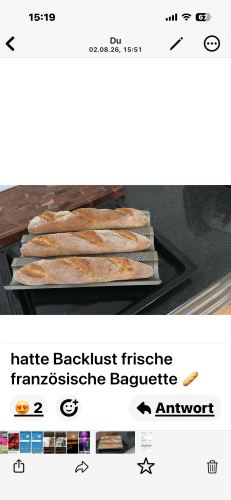 Kundenfoto Französisches Baguettemehl