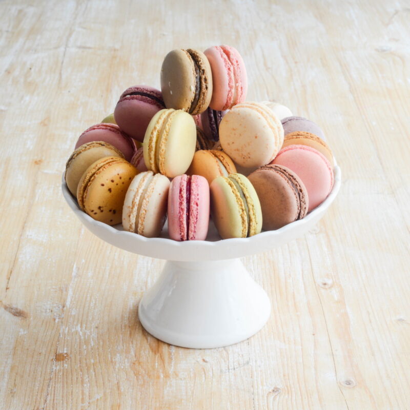 25er Macarons Schachtel – selber zusammenstellen