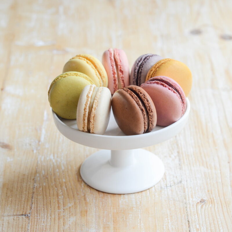 8er Macarons Schachtel – selber zusammenstellen