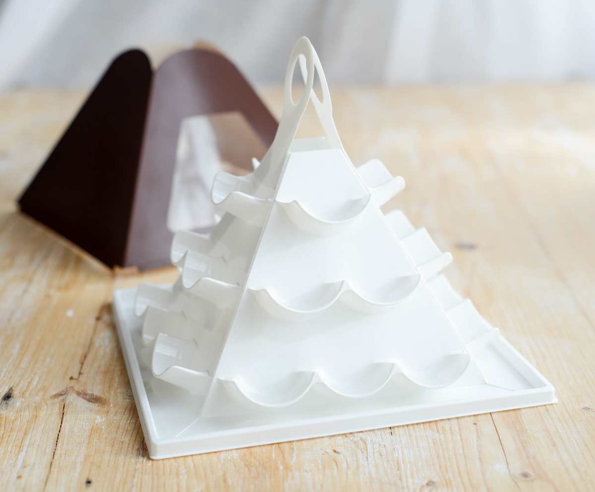 Macarons Pyramide Weiss