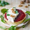 Quiche Mit Rote Beete Und Frisch Kase