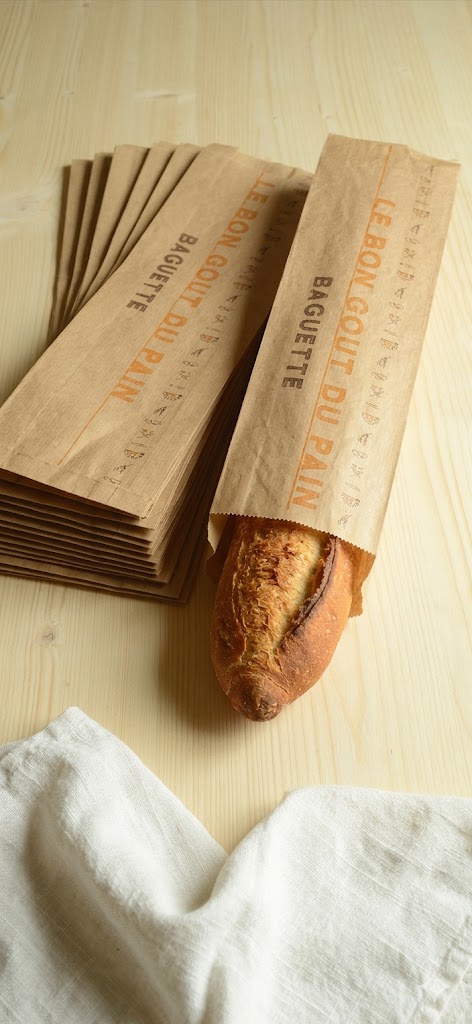 Baguette Beutel Stueck Baeckerei