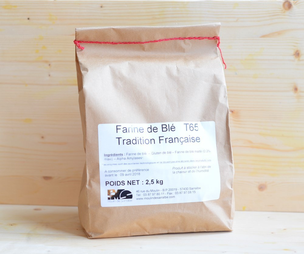 Baguettemehl T65 - Tradition française - 2,5kg