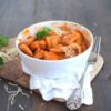 Bretonische Ravioli mit Thunfisch, Ricotta und Langustinen Sauce 400g