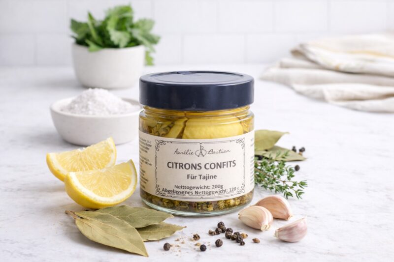 Eingelegte Zitronen Citrons Confits Fuer Tajine G