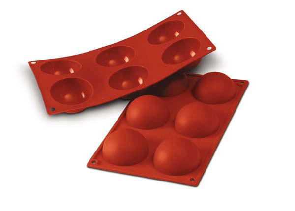 Silikon-Backform Halbkugel SF002