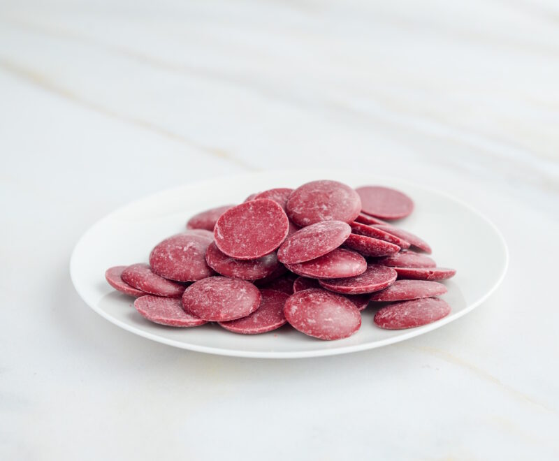 Valrhona Fruchtkuvertüre Himbeer Inspiration Framboise 4/8