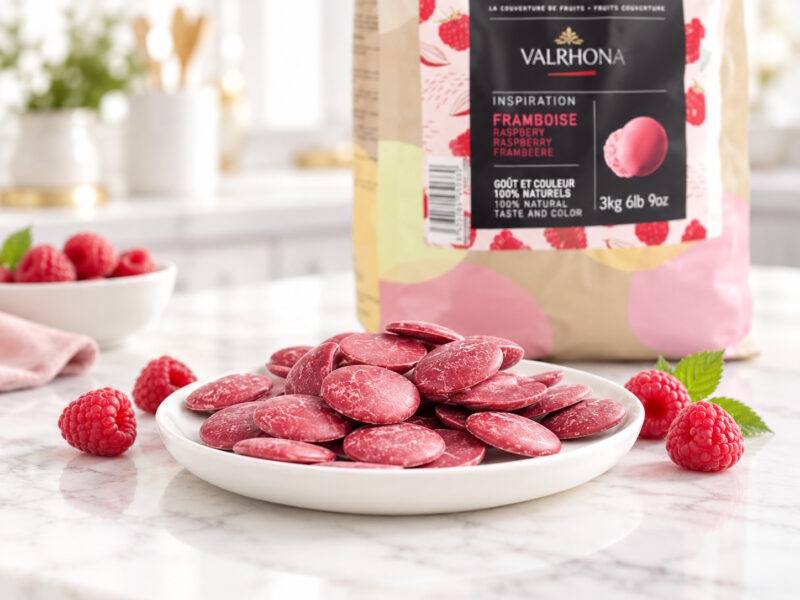 Himbeer Schokolade Valrhona Inspiration Drops