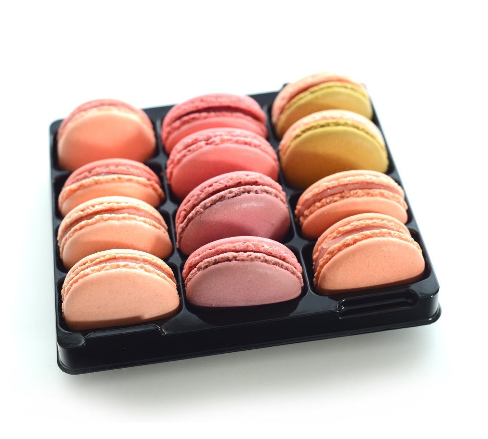 12er Macarons Schachtel für Sie jetzt online kaufen