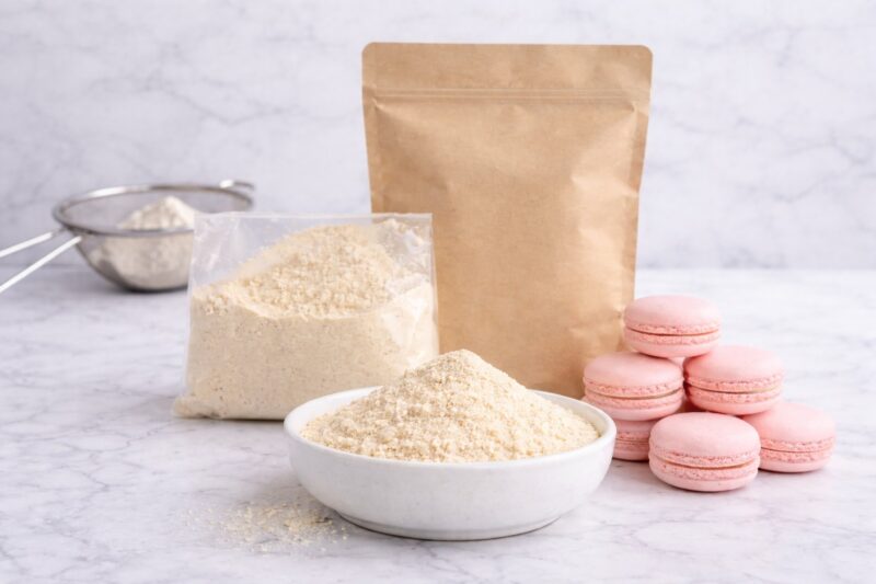 Mandeln Mehl Macarons Gemahlene Mandel Macaron Spezial