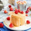 Mini Charlottenform Erdbeeren Charlotte