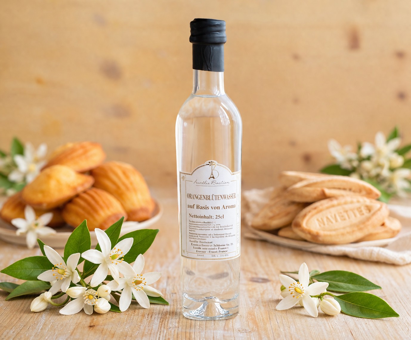 Orangenbluetenwasser Madeleine Navette Provence Marseille