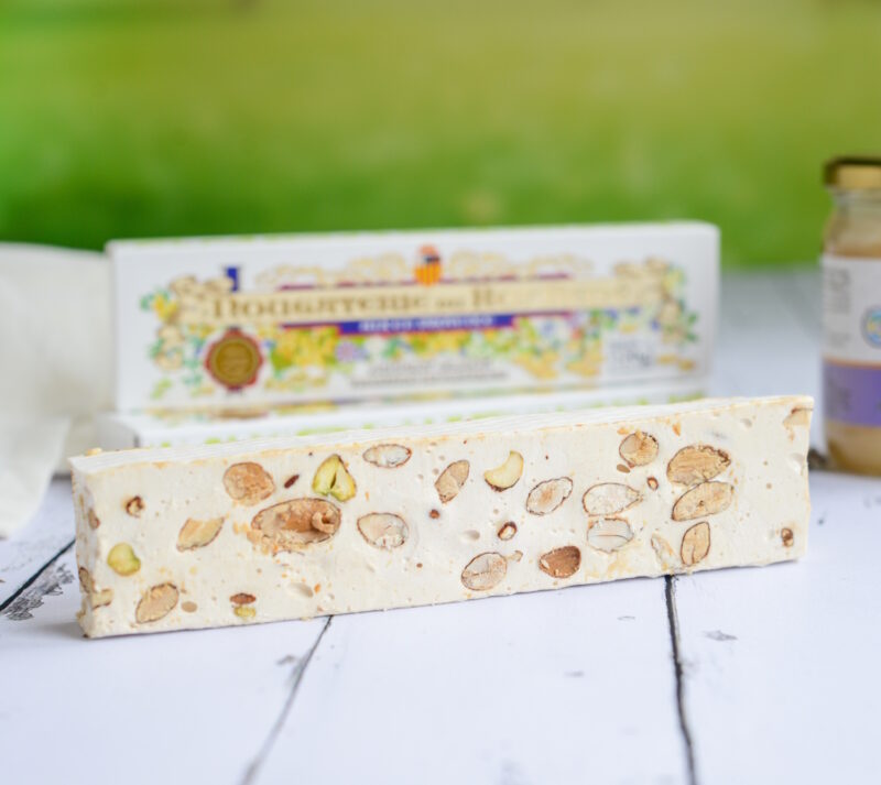 Original Weisser Nougat Aus Der Provence Mit Lavendel Honig