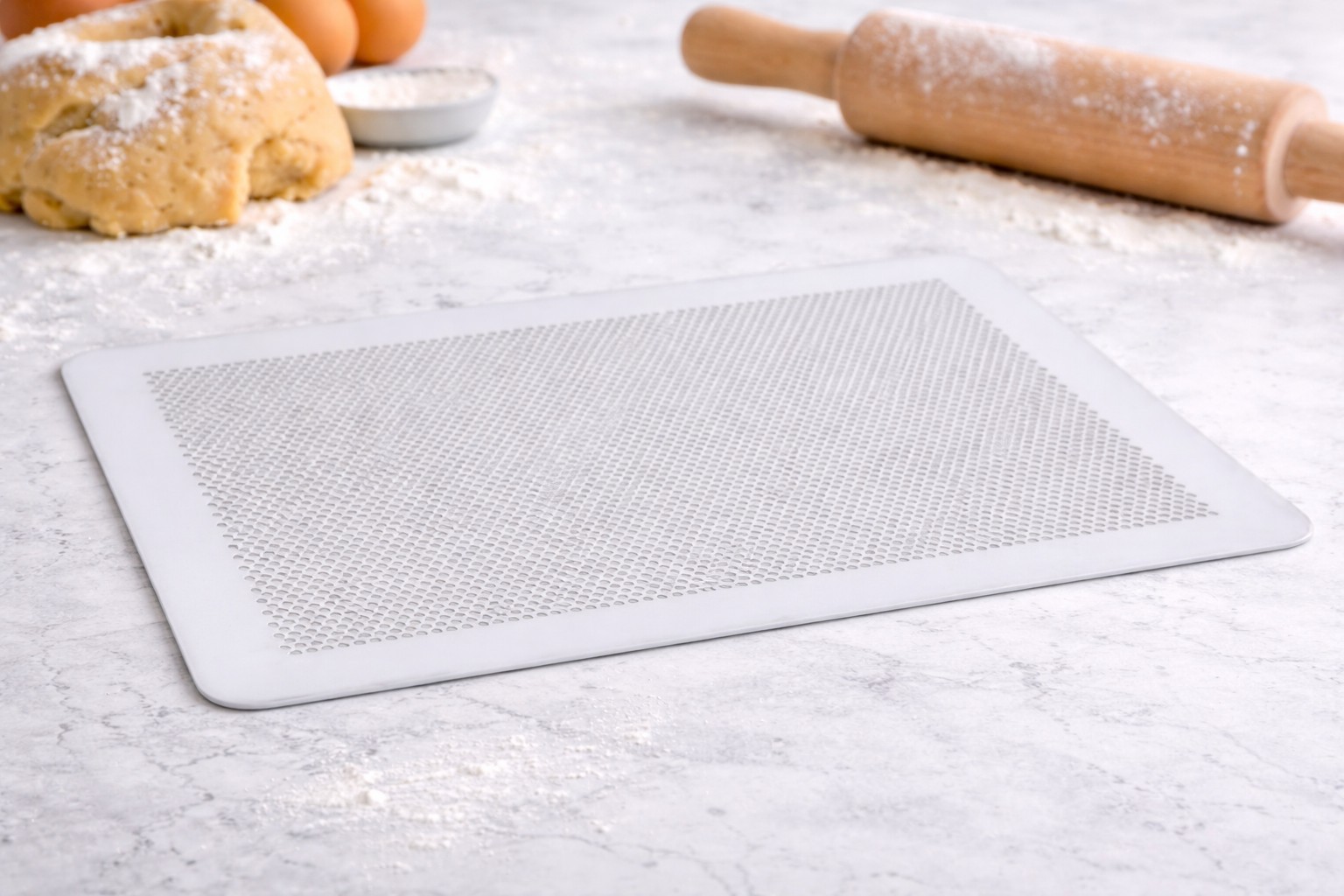 Patisserie Backblech Perforiert Randlos Aluminium X De Buyer