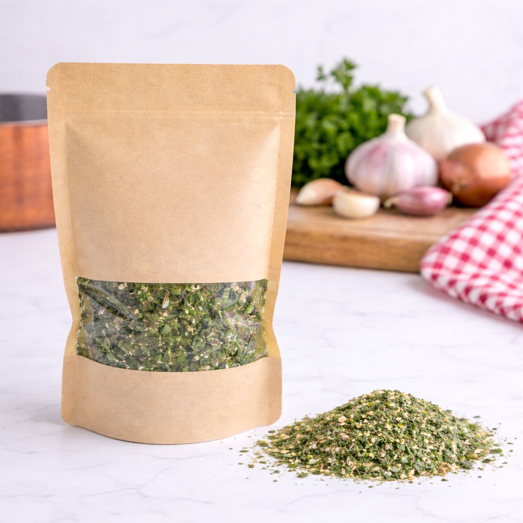 Persillade Krauutermischung Mit Knoblauch Fuer Fleisch Kartoffeln Gemuese