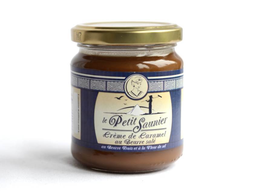 Salzbutter Karamellcreme Creme de Salidou Petit Saunier 220g