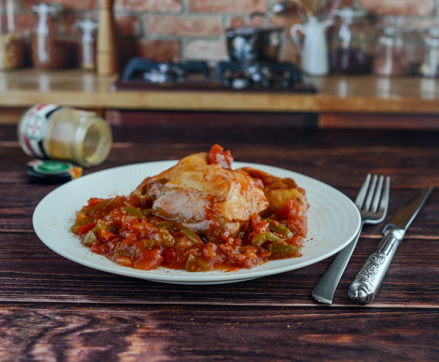 Poulet basquaise für 2-3 Personen 1kg