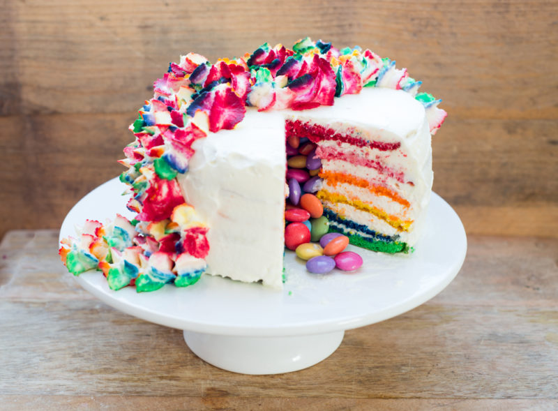 Rainbown Torte