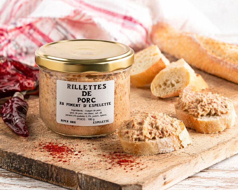 Rillettes Mit Piment D Espelette Original Vom Schwein Baskenland