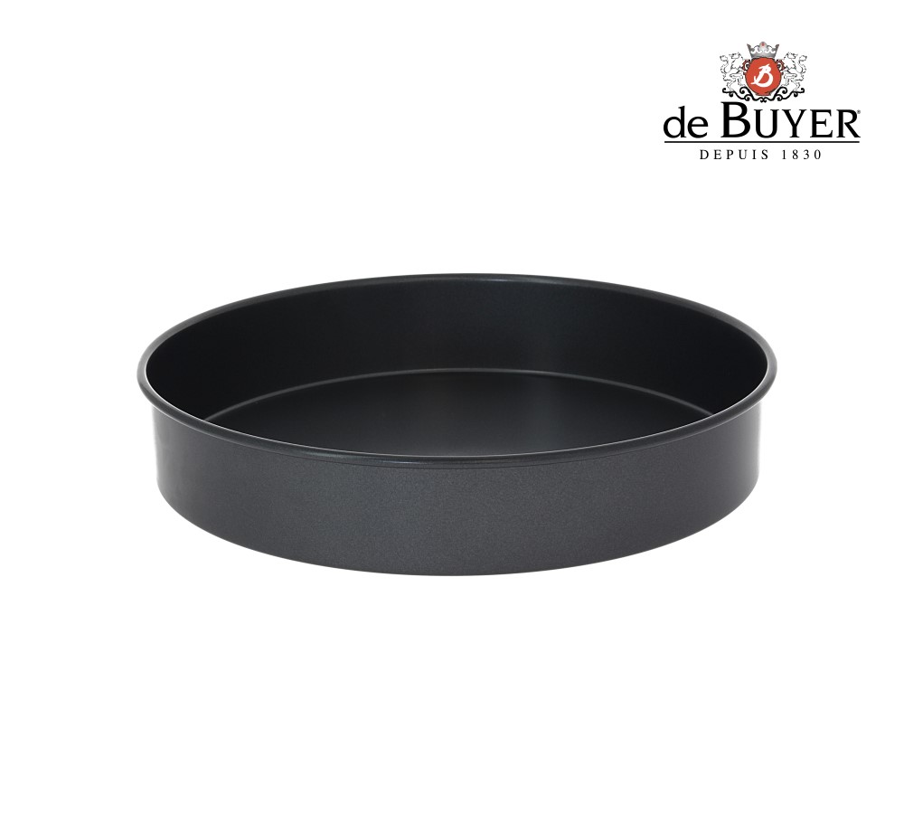 De Buyer 4718.20 Backform Durchmesser 20 cm einfarbig rund H/öhe 5