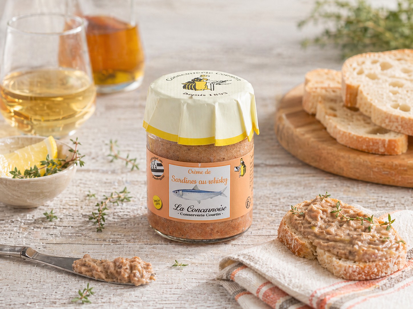 Sardinencreme Mit Whisky Aus Der Bretagne