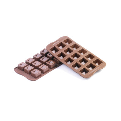 Schokoladen- und Pralinenform Cubo von Silikomart