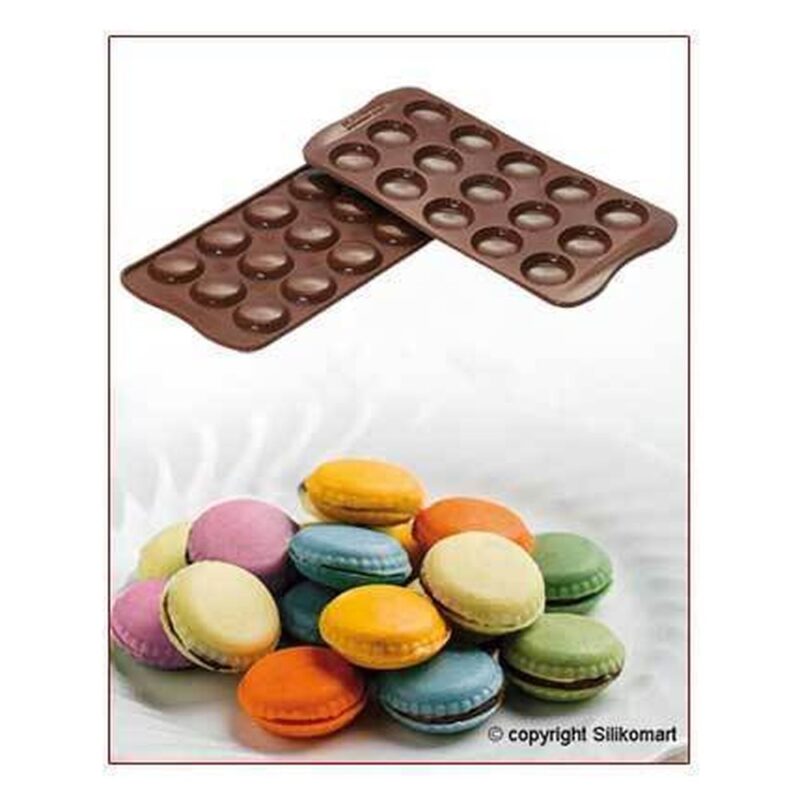 Schokoladen Und Pralinenform Macarons Von Silikomart