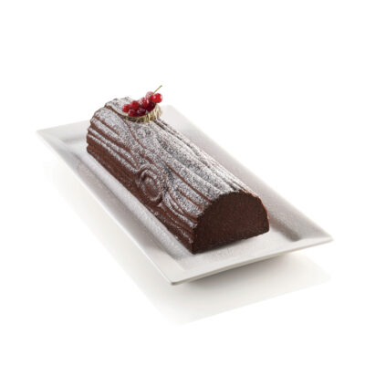 Silikonform Buche de Noel Magic Wood