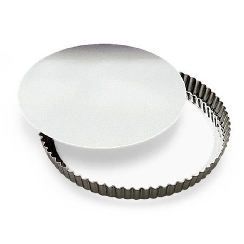 Tarteform Und Quicheform Mit Hebeboden Fuer Personen Aus Weissblech Cm Von Gobel