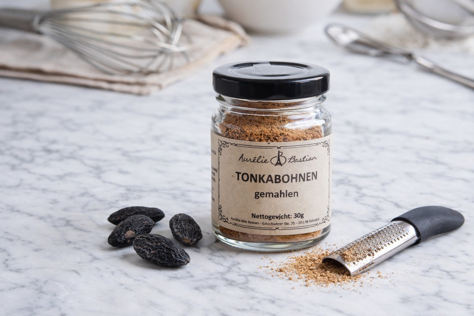 Tonkabohnen - gemahlen 30g