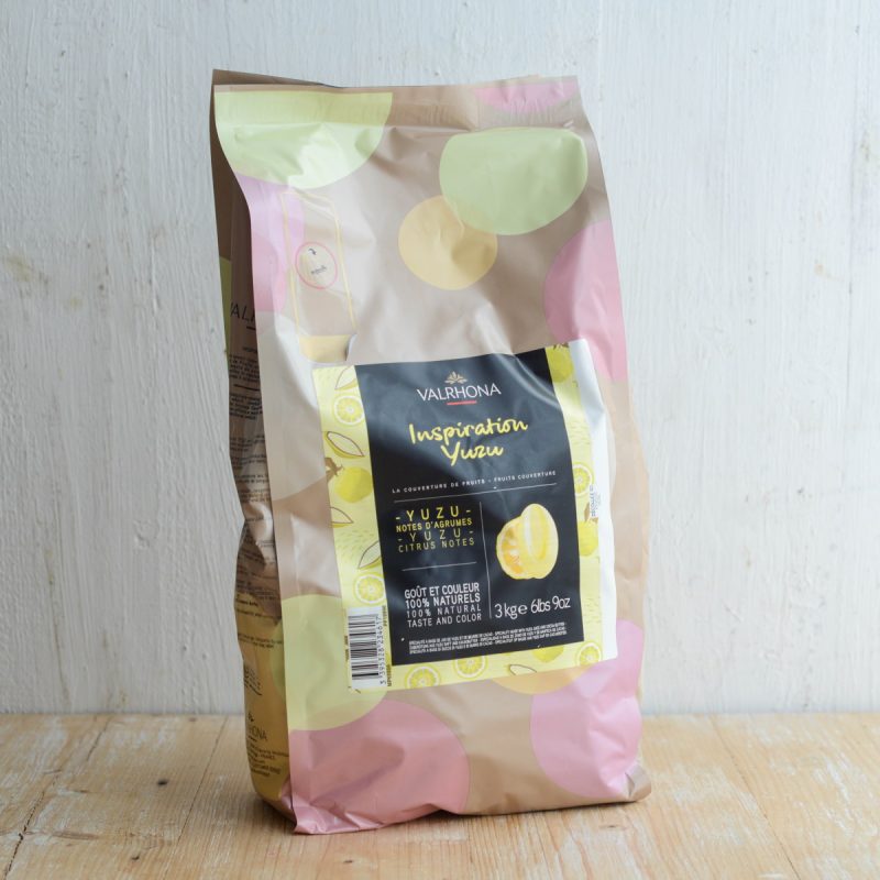 Valrhona Fruchtkuvertüre Yuzu Inspiration 3/5
