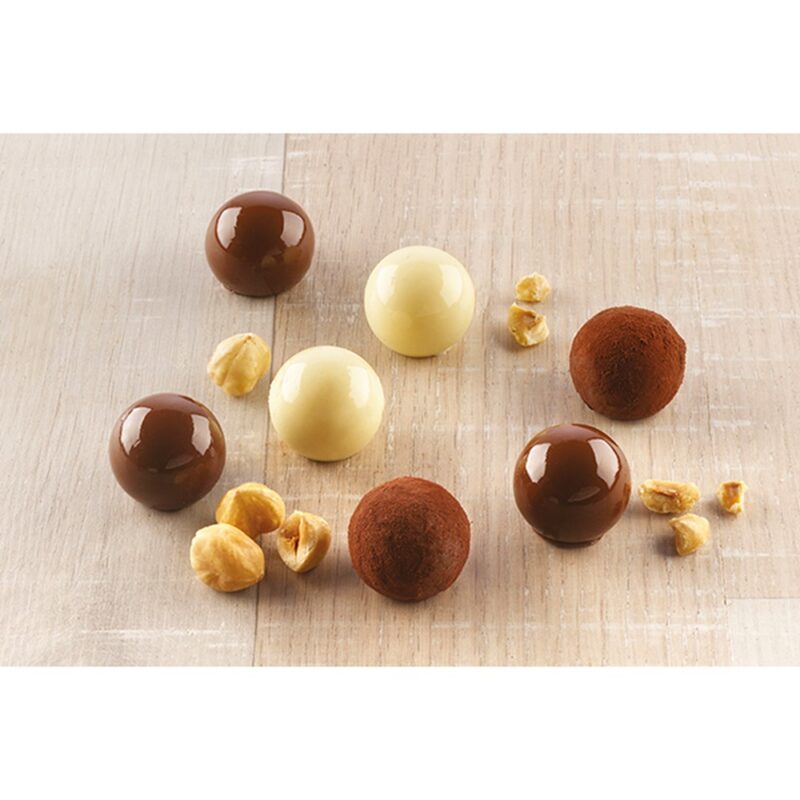 Schokoladen Und Pralinenform Tartufino Von Silikomart