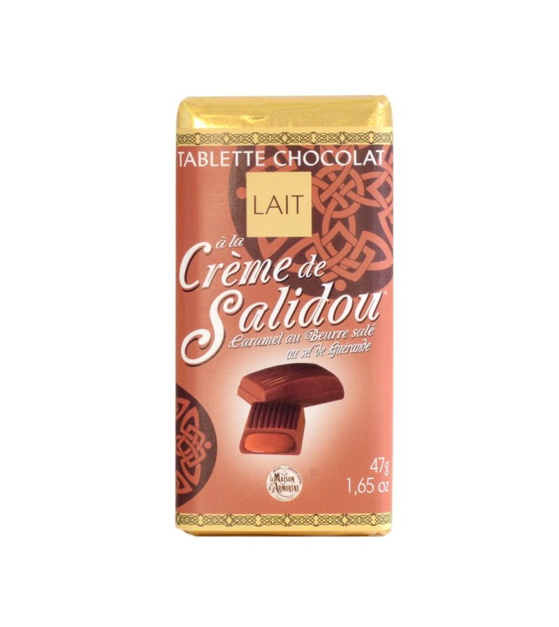 Mini Tafel Milchschokolade mit Salzbutterkaramellcreme 47g