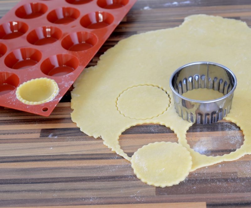 Mini-Tartelettes Ausstecher aus Edelstahl Ø 60 mm von Gobel 3/10