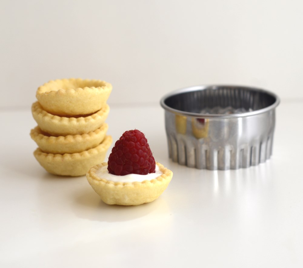 Mini-Tartelettes Ausstecher aus Edelstahl Ø 60 mm von Gobel