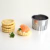 Mini-Tartelettes Ausstecher aus Edelstahl Ø 40 mm