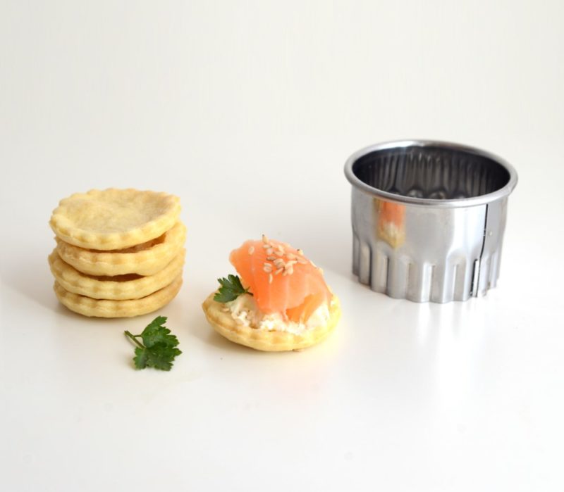 Produktbild 1 Mini-Tartelettes Ausstecher aus Edelstahl Ø 40 mm