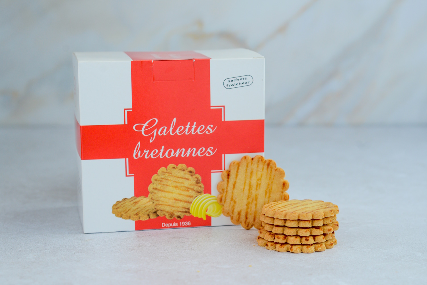 Galettes Bretonnes Mit Echter Baratte Butter