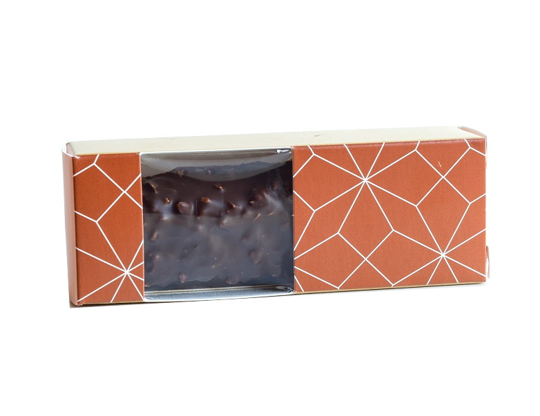 Schokoriegel Valrhona Bar' Roc Noir 35g 3/4