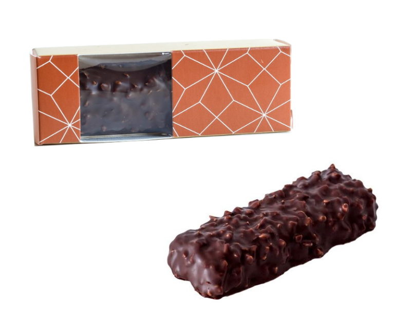 Schokoriegel Valrhona Bar’ Roc Noir 35g