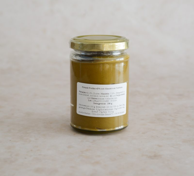 Pistazien-Pralinenmasse 42% fruchtig von Valrhona 4/11
