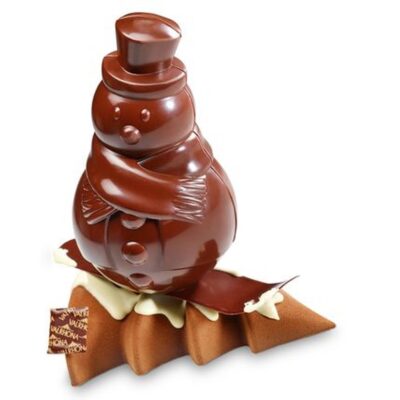 PVC-Gießform Schneemann von Valrhona Signature