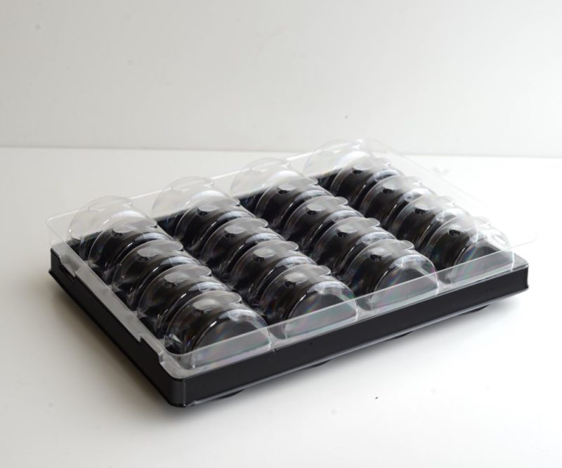 Blister für 20 Macarons mit 45mm Durchmesser