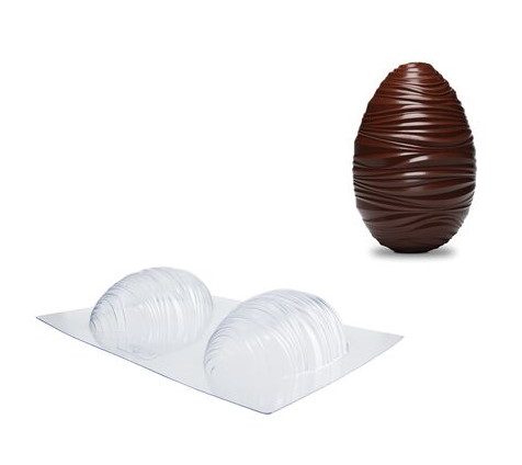 PVC-Gießform Osterei Vibrato von Valrhona Signature