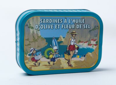 Sardinen mit Olivenöl und fleur de sel