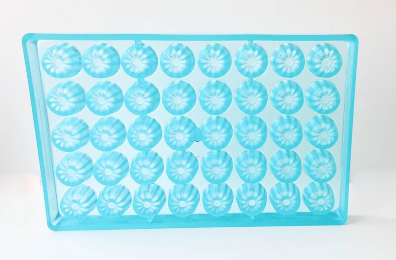 Pralinenform - Schokoladenform - Mini Cannelés 40 Mulden 3/5