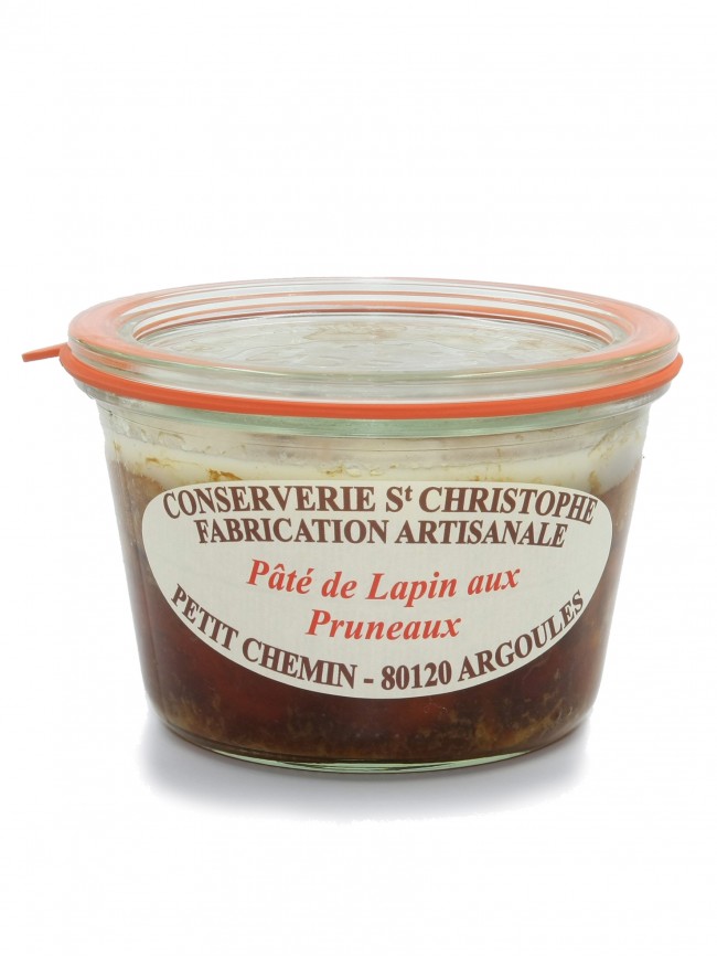 Kaninchen Mit Pflaumen Terrine