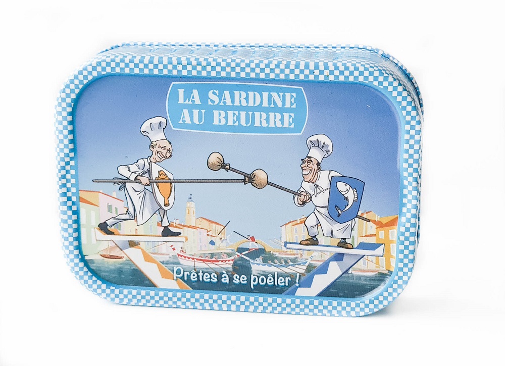 Sardine Zum Braten Mit Butter Und Fleur De Sel