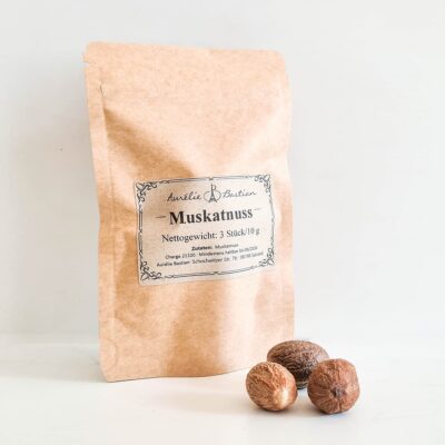 Muskatnuss - 3 Stück- ca. 10g