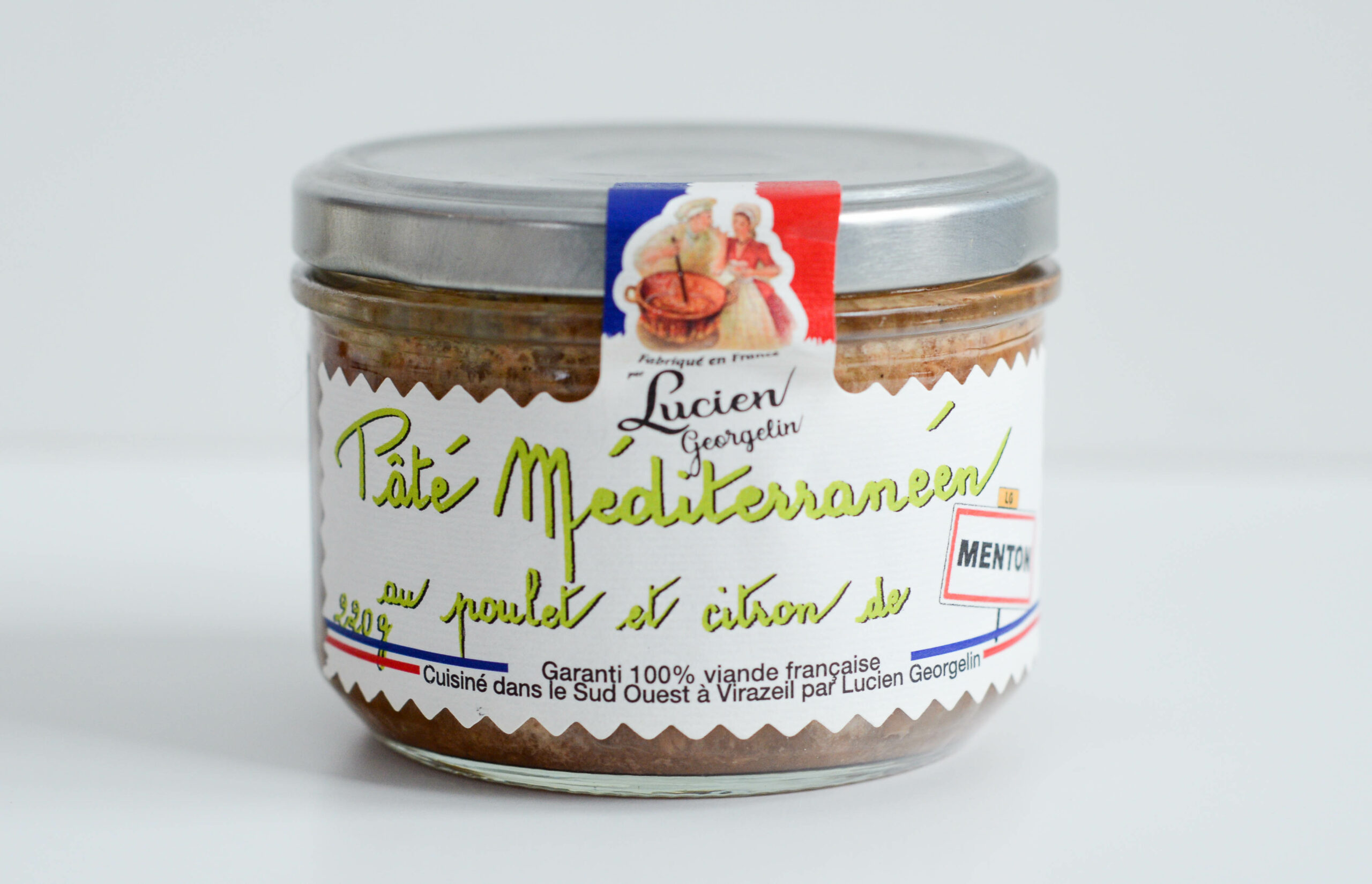 Hühnerpastete nach Mediterraner Art mit Zitronen aus Menton 220g ...